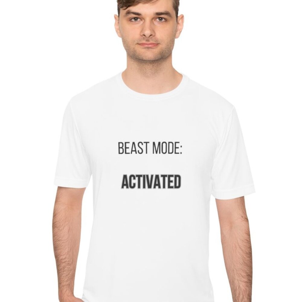 Beast Mode Activated Unisex Moisture Wicking Tee, Athletic Shirt